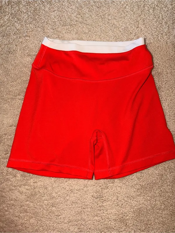 Paragon Fit Wear Red Athletic Shorts Reluna Size L - Image 2