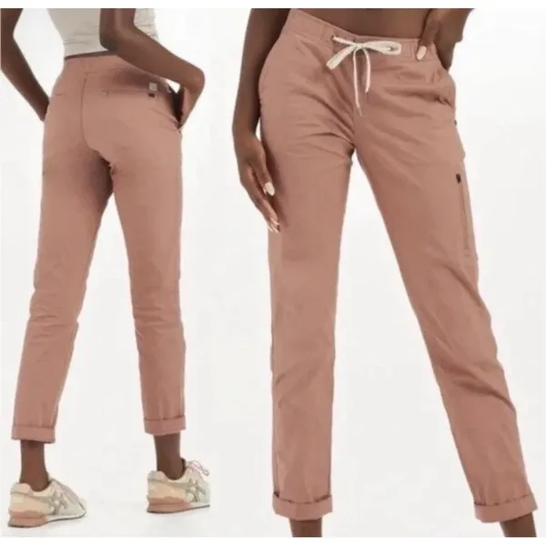 Vuori Ripstop Climber Pant Light Terracotta Women Hiking Utility Pant Size Small - Image 2