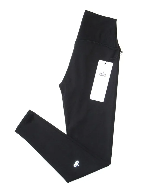 NWT ALO Softsculpt High-Waist 7/8 Legging in Black Stretch Leggings S - Image 6
