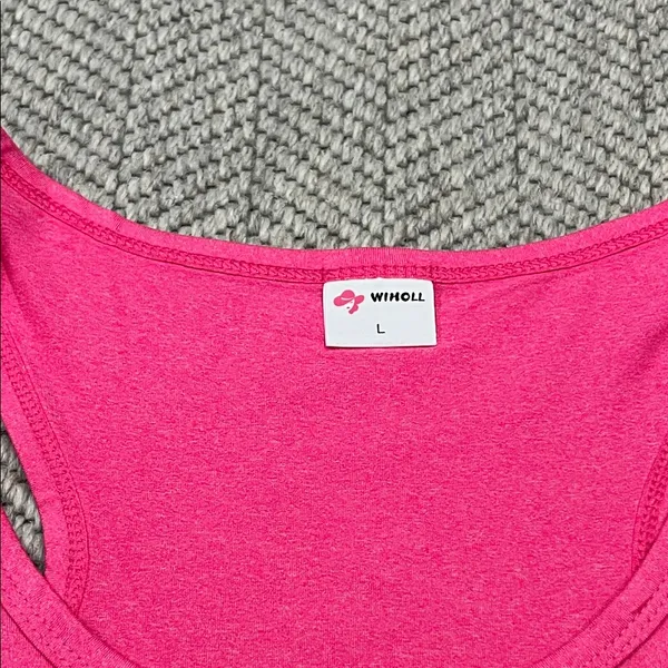 Vibrant Pink Sleeveless Tank Top - Image 2