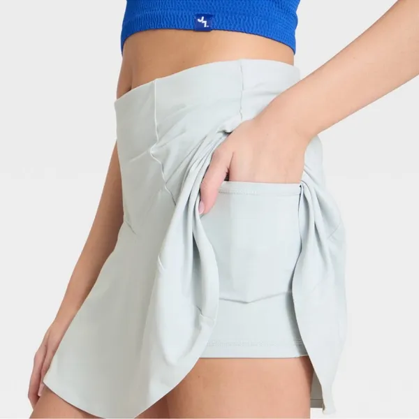 Joylab silver skort- size XXS - Image 3