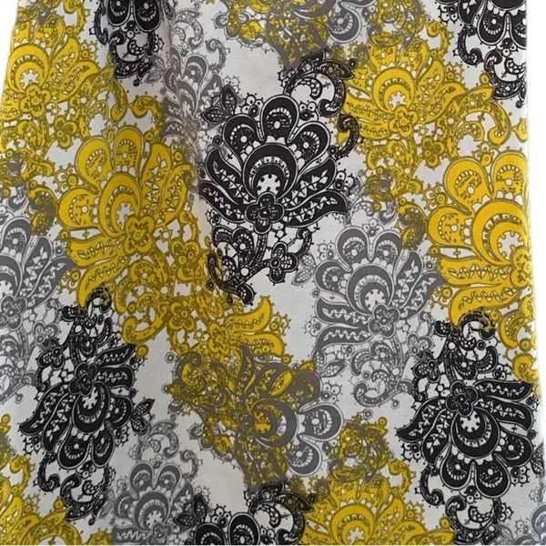 Soybu Yellow Gray Print Athletics Yoga Tank Top Xs - Image 6