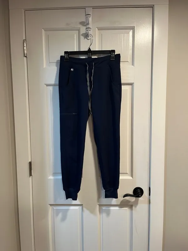 Figs Navy Blue Zamora Jogger Scrub Pants Size XS/P - Image 3