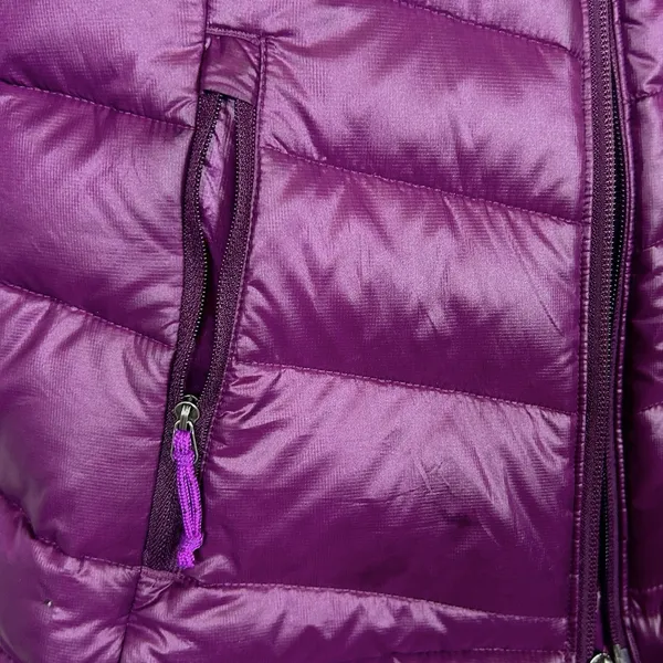 Columbia‎ Puffer Jacket Womens XS Duck Down Omni-Heat Ski Snow Gorpcore Purple - Image 3