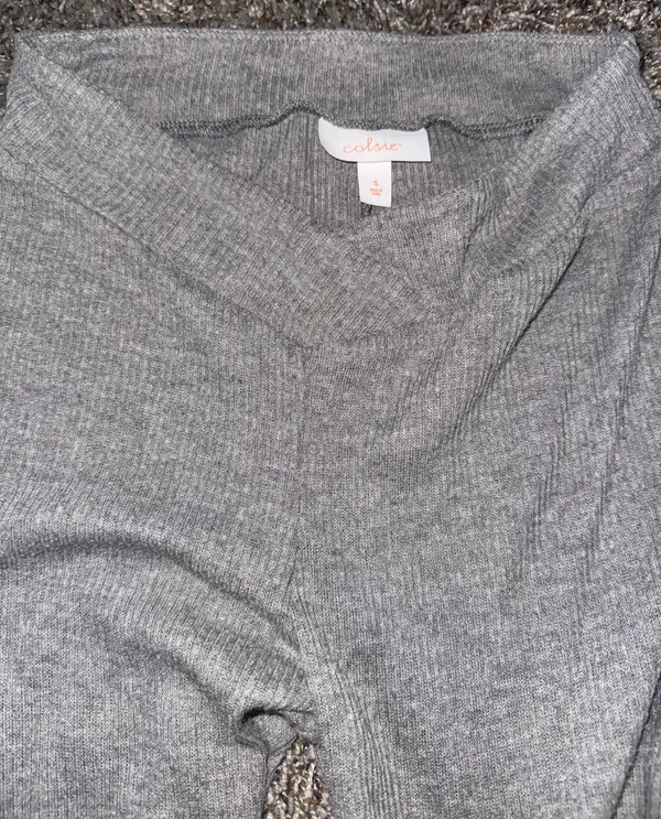 Target Flare Pants Grey Soft Comfy - Image 2