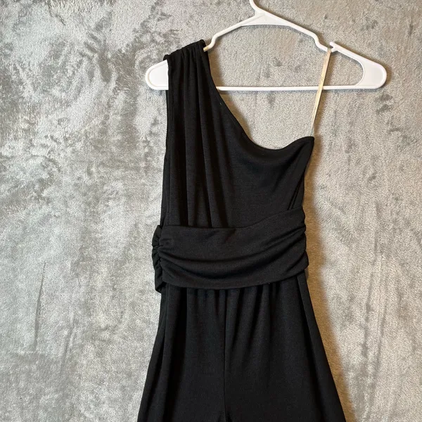 Lovers and Friends Sophie Jumpsuit‎ Size XS Single Strap Look Black - Image 6