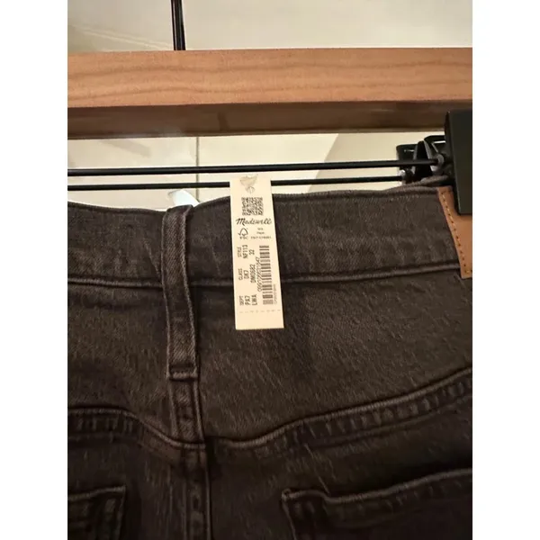 Women's Madewell Jeans, 32, Dark Gray The Perfect Vintage Straight Jean in Cosne - Image 5
