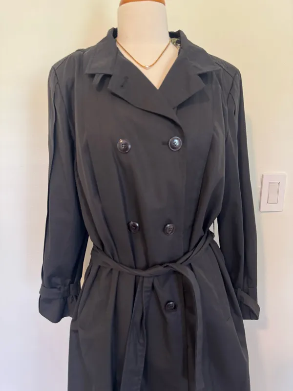Trench Coat Size M - Image 2