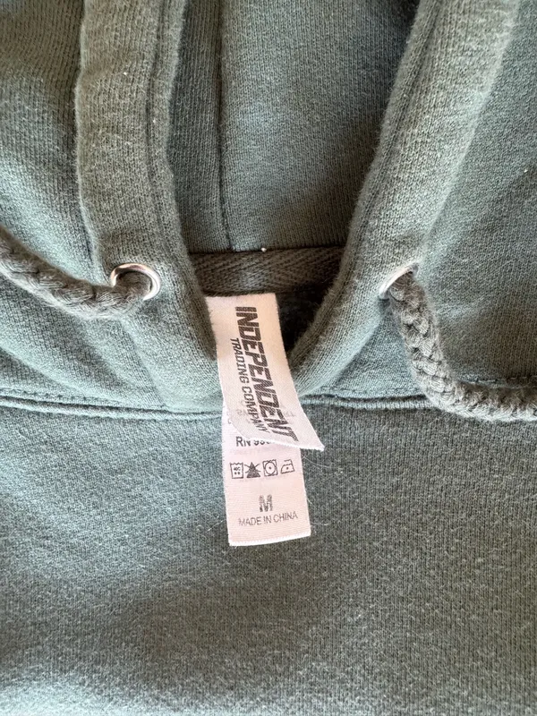 Noah Kahan Trails Hoodie Green Size M - Image 6