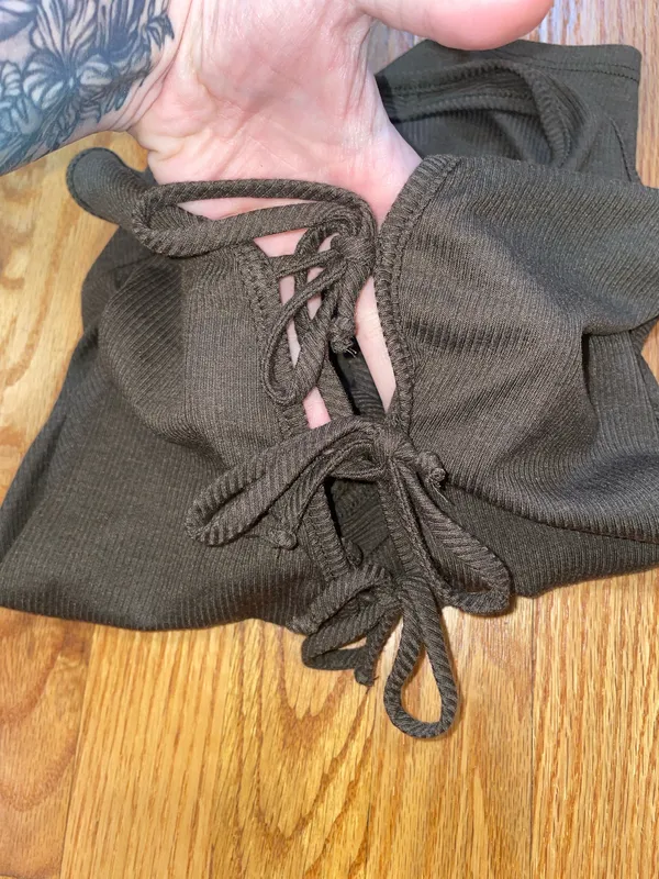 Urban outfitters side tie tank top - Image 3