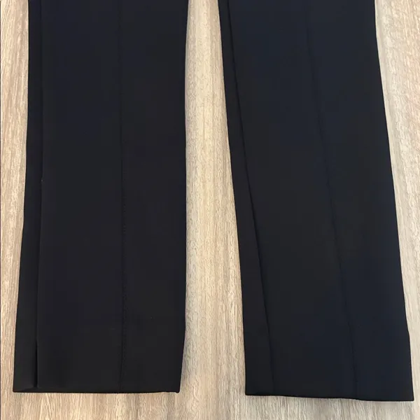 MM Lafleur The Shaw Pant Scuba Black 0 Ankle High Rise Minimalist Work Career - Image 8