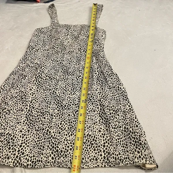 American Eagle leopard print mini dress grunge goth animal print S - Image 10