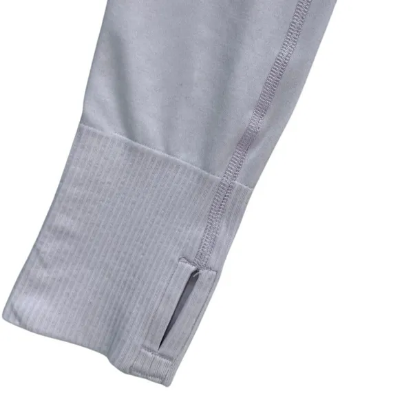 Athleta Fastest Track Momentum Seamless Long Sleeve Ruched Top XS Purple Lilac - Image 7