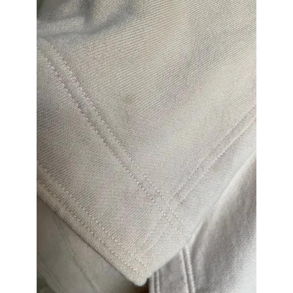 Aerie Cotton Pullover Hoodie Buttery Soft Beige Cozy Relaxed Autumn Minimal Boho - Image 7