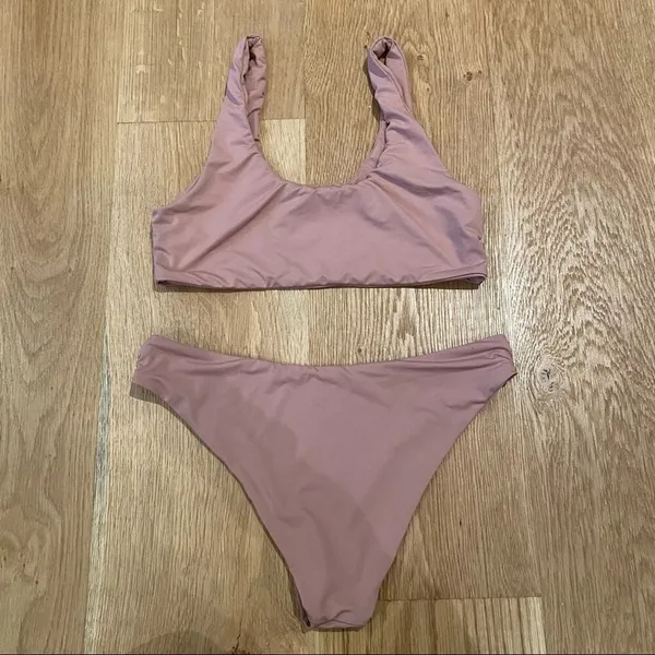 Danielle Guizio - Visions Bikini in Blush Pink - Image 2