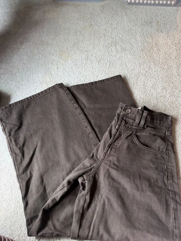 ZARA Barrel Leg Jeans - Image 4