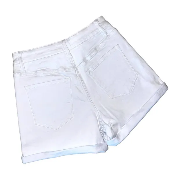 Altar'd State White High Rise Shorts size Small - Image 3