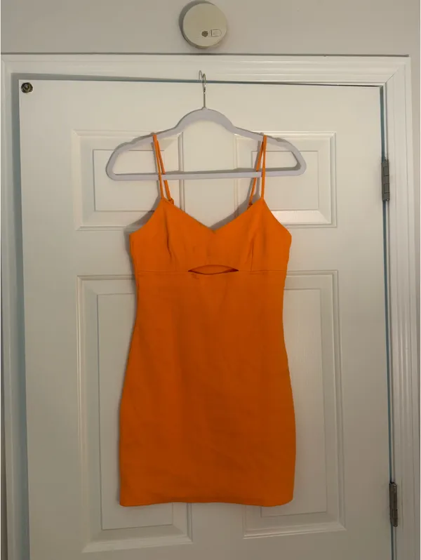 Orange Steve Madden BB Dakota Dress - Image 2