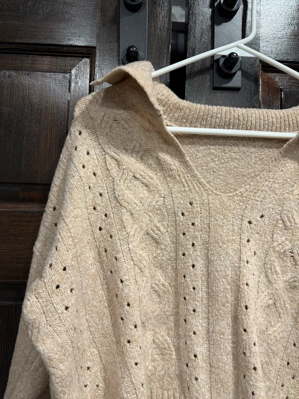 Sweater Tan Size L - Image 2