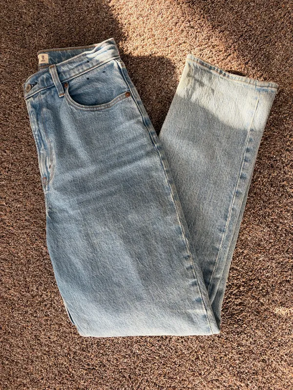 Abercrombie Jeans Curve Love High-Rise 90s Straight Long - Image 2