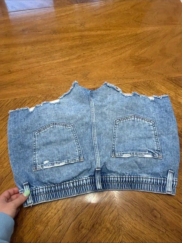 Aerie Day Dream Denim Shorts - Image 6