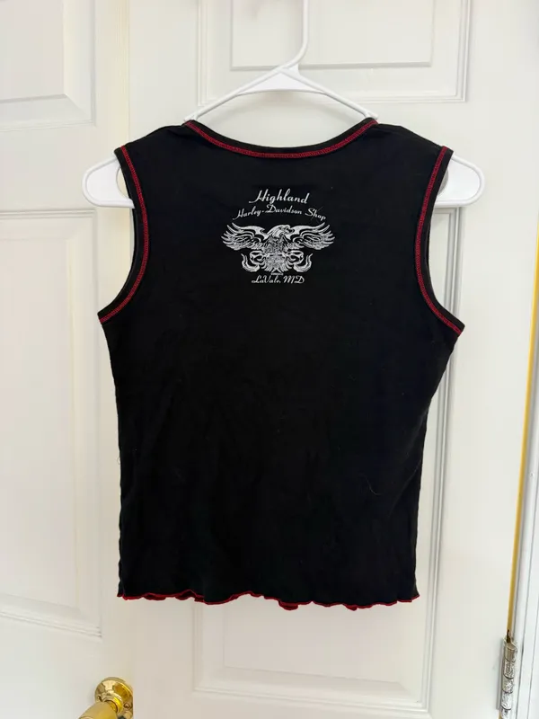 Vintage Harley-Davidson Tank - Image 2