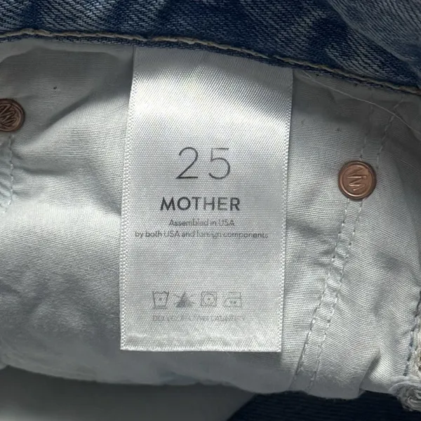 Mother Superior High Waisted Hiker Hover Jeans Lightwash Capsule Comfort 25 - Image 11