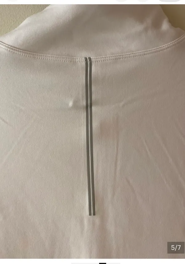Yogalicious women’s white cropped athletic jacket L - Image 5