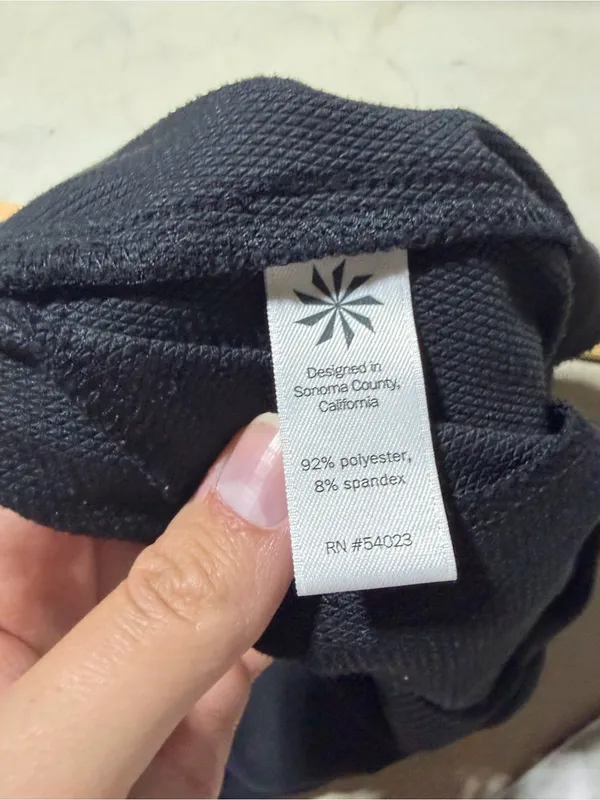 Athleta Women's Black Drawstring Lounge Shorts 0 - Image 5