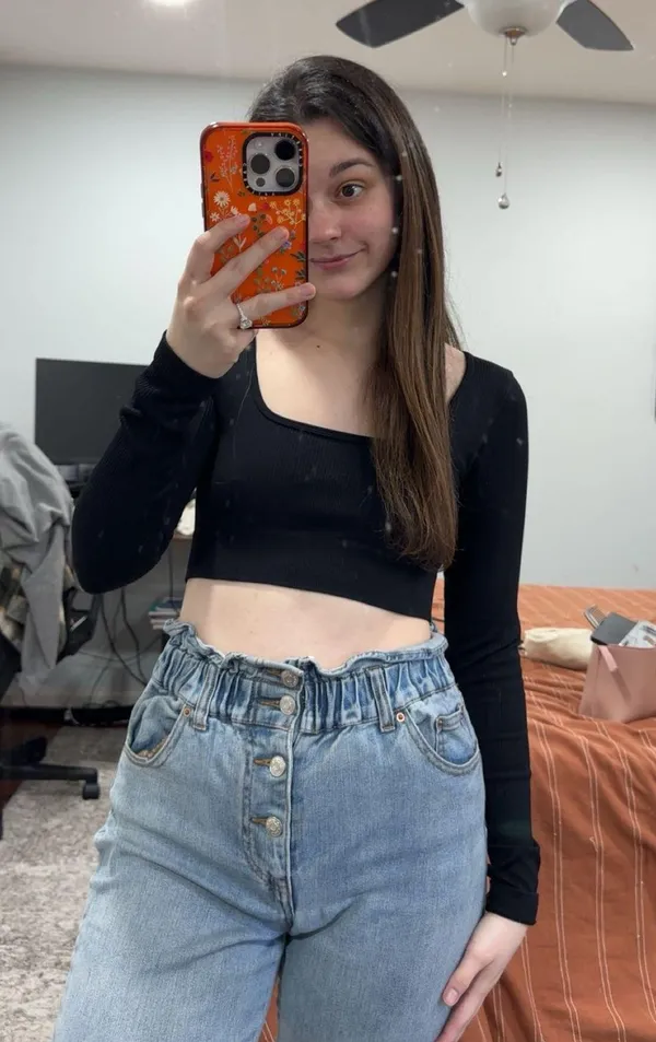 Crop top Long Sleeve Shirt - Image 7