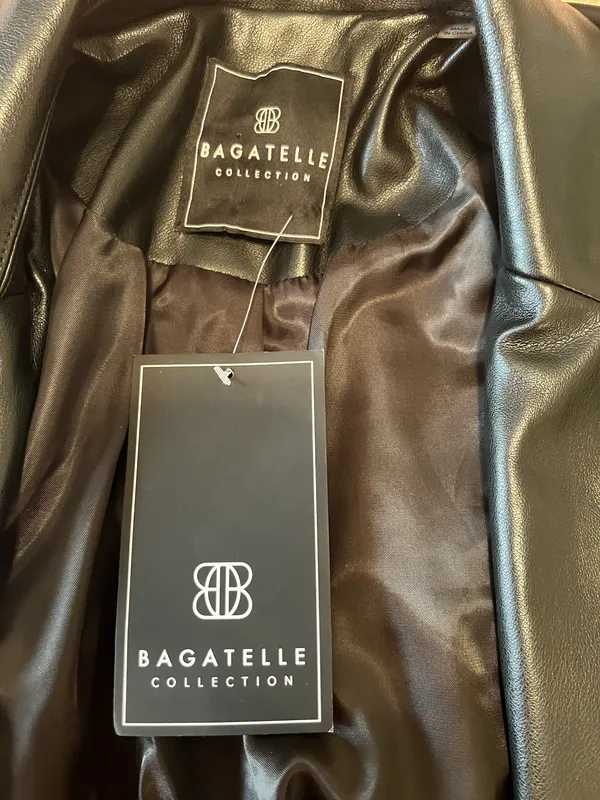 Bagatelle Black biker jacket - Image 3