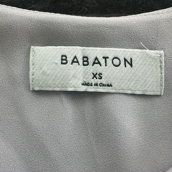 Aritzia Babaton Galen Camisole Women's XS Sheer Mesh Trim Overlay V Neck Panel - Image 4