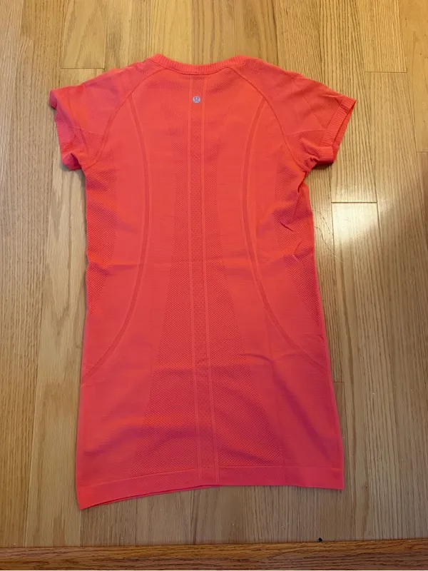 lululemon athletica Orange Short Sleeve swiftly tech - Image 2