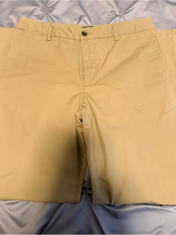 Polo by Ralph Lauren Women's Straight Leg Pants - Khaki - Image 3