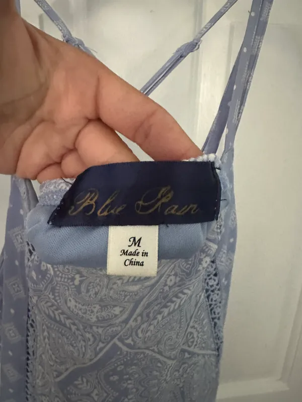 Blue Rain Boutique Blue Dress - Image 3
