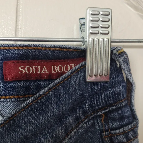LUCKY BRAND Sofia Boot Ankle Mid Rise Blue Denim Jeans Women's Size 6/28 - Image 5