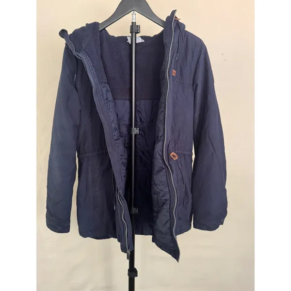 Columbia Women's M Navy Hooded Coat MSRP $110 - Image 4