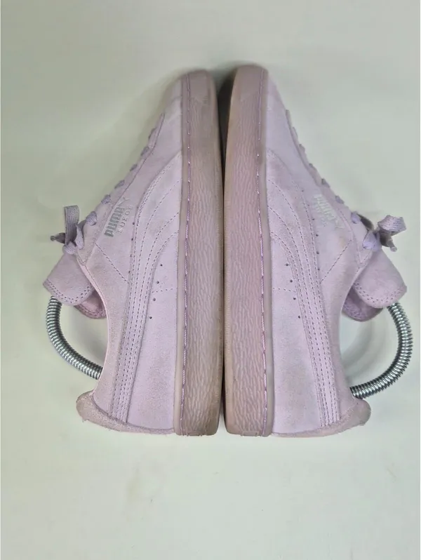 Puma Suede Womens 9 Classic Sneakers Shoes Purple Lavender - Image 3