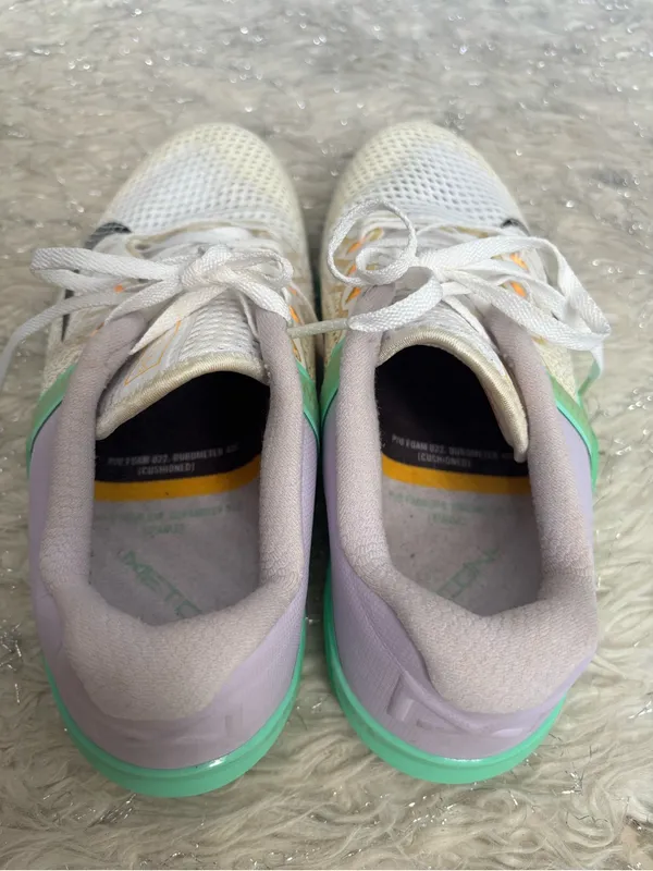 Nike Metcon Women’s White, Green And Lavender Trainers Size 10.5US - Image 7