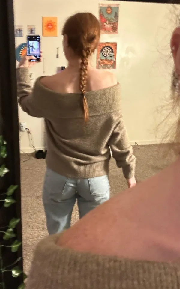 H&M off the shoulder sweater - Image 2