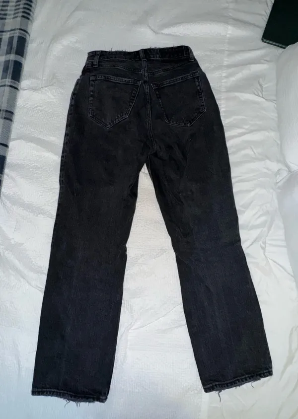 Abercrombie High-Rise Dad Curve Love Jeans - Image 2