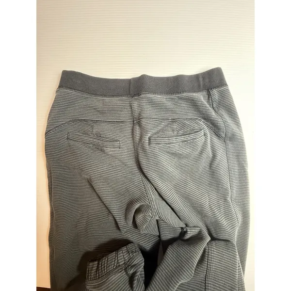 LULULEMON Women's‎ Gray Striped Casual Joggers Sweatpants Size 8 - Image 6