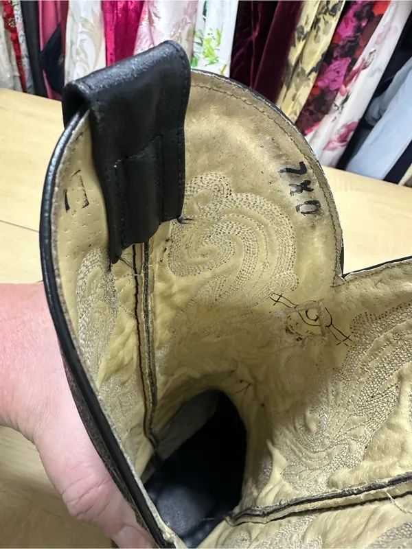 Circle G By Corral Boots Western Black Boots Size 10 EUC - Image 11