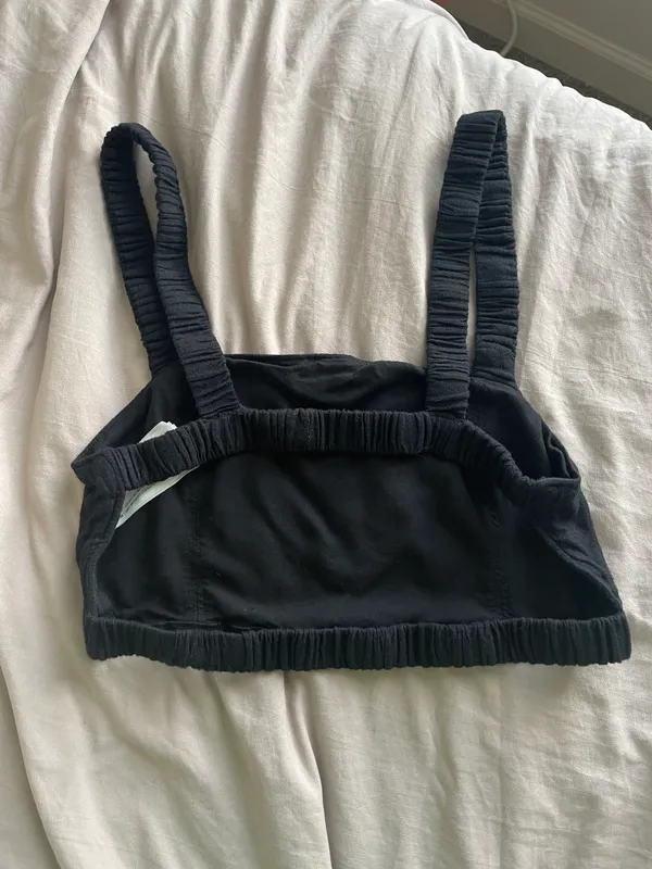 Abercrombie Black Crop Tank - Image 4