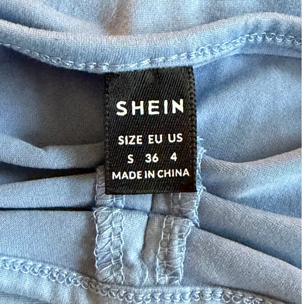 Shein Tank Top - Blue S - Image 3