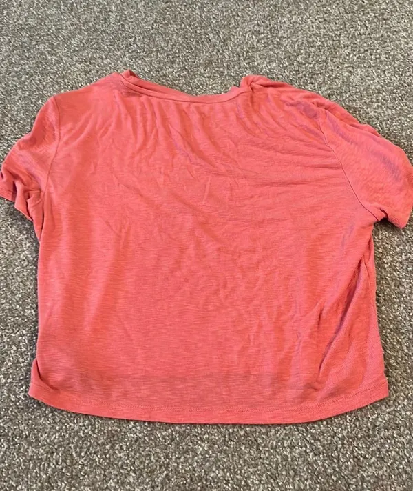 American Eagle Outfitters Pink Crop Top - Image 2