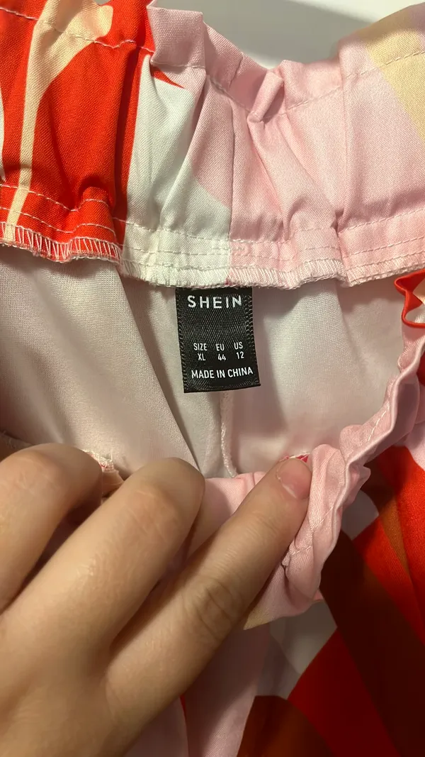 SheIn Floral Summer Pants with Slits - Image 6