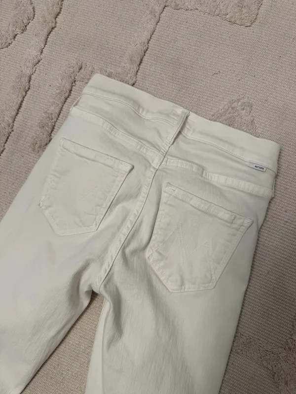 MOTHER Denim Fray Jeans - Image 5