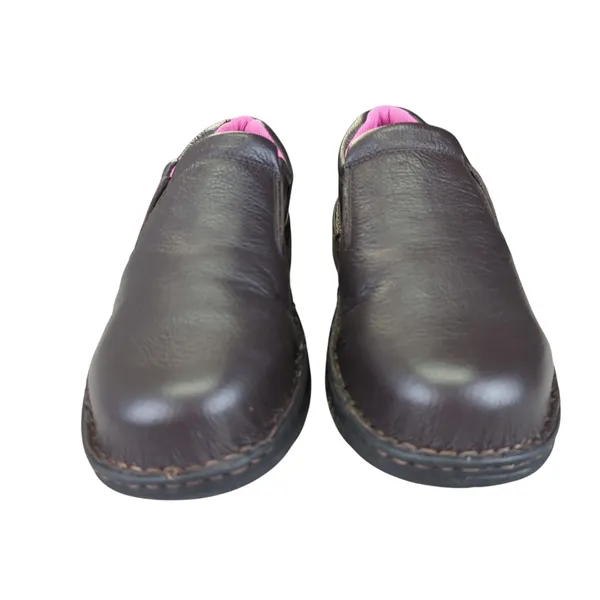 Wolverine Bailey Slip On Brown Leather Boots Shoes Womens‎ 8.5W Wide Work W10192 - Image 3
