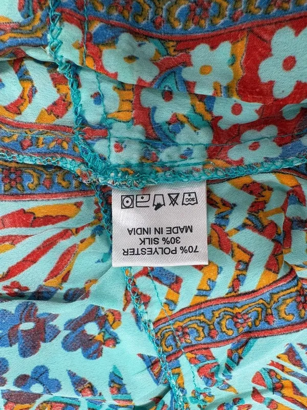 Open Back Boho‎ Love Maxi Dress In Floral Print - Size: One Size. - Image 11